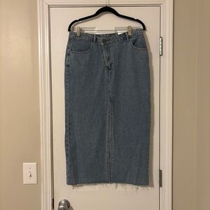 Denim Skirt
